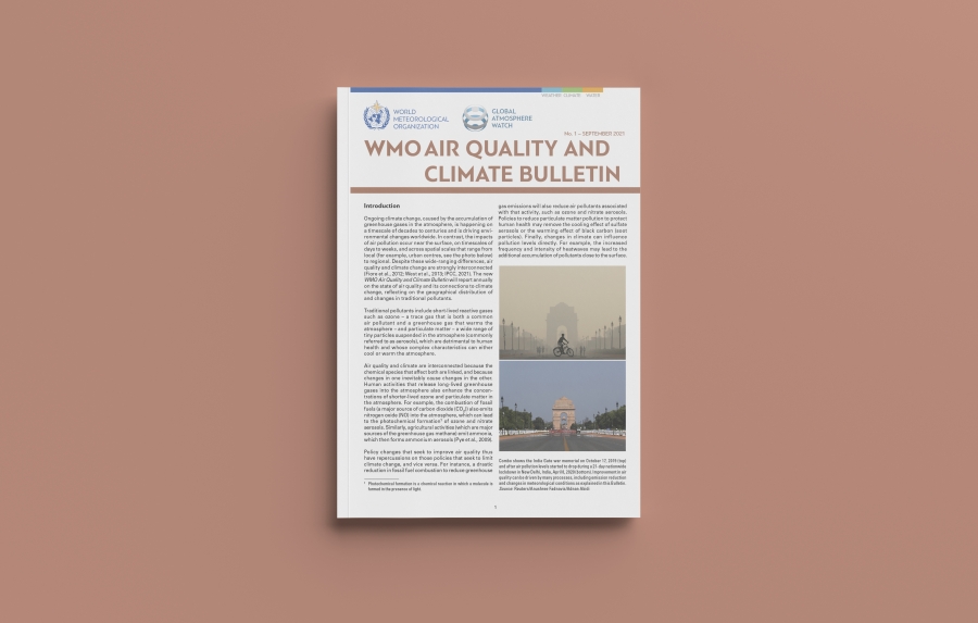 WMO AIR QUALITY AND CLIMATE BULLETIN