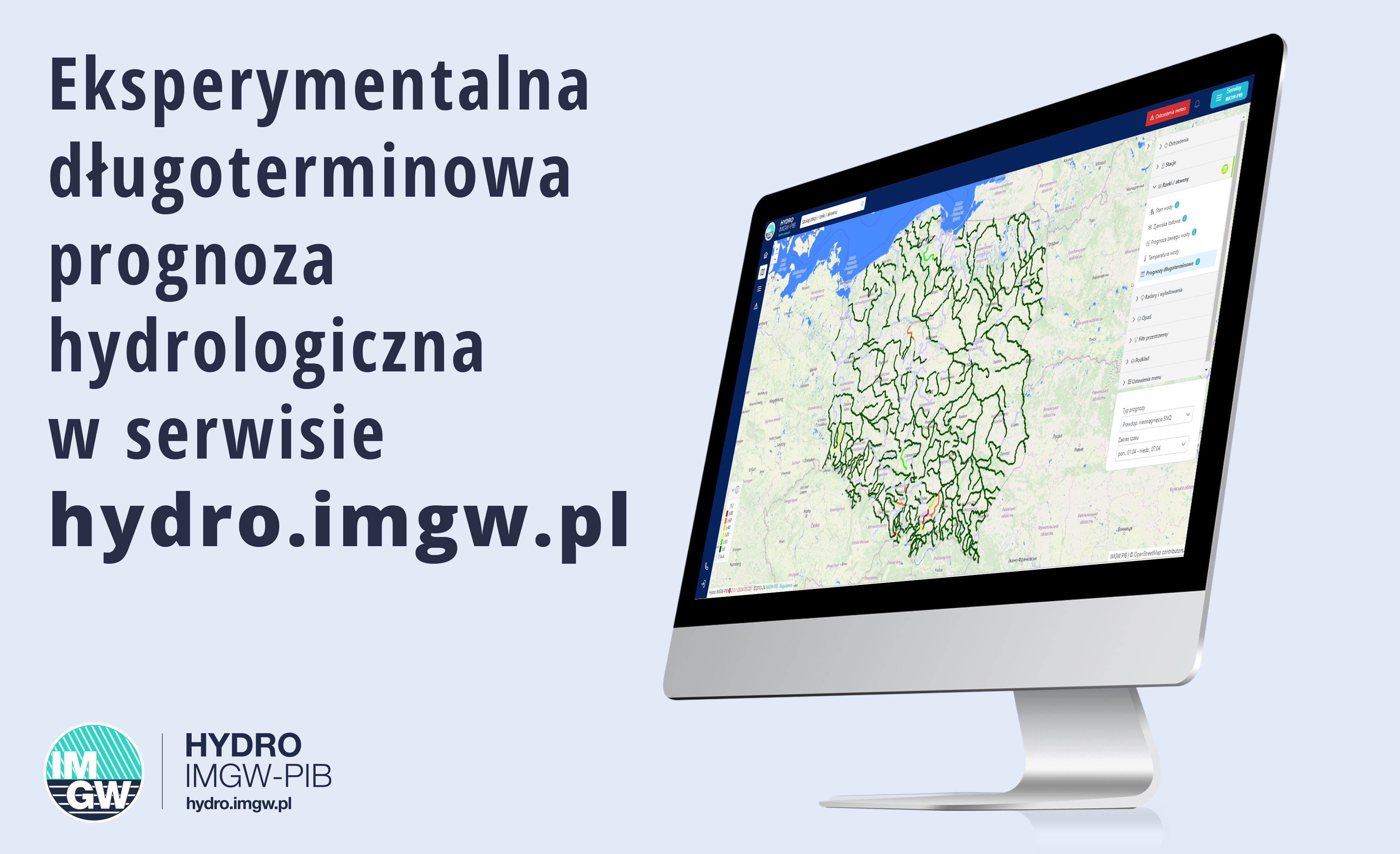 Eksperymentalna długoterminowa prognoza hydrologiczna dla Polski