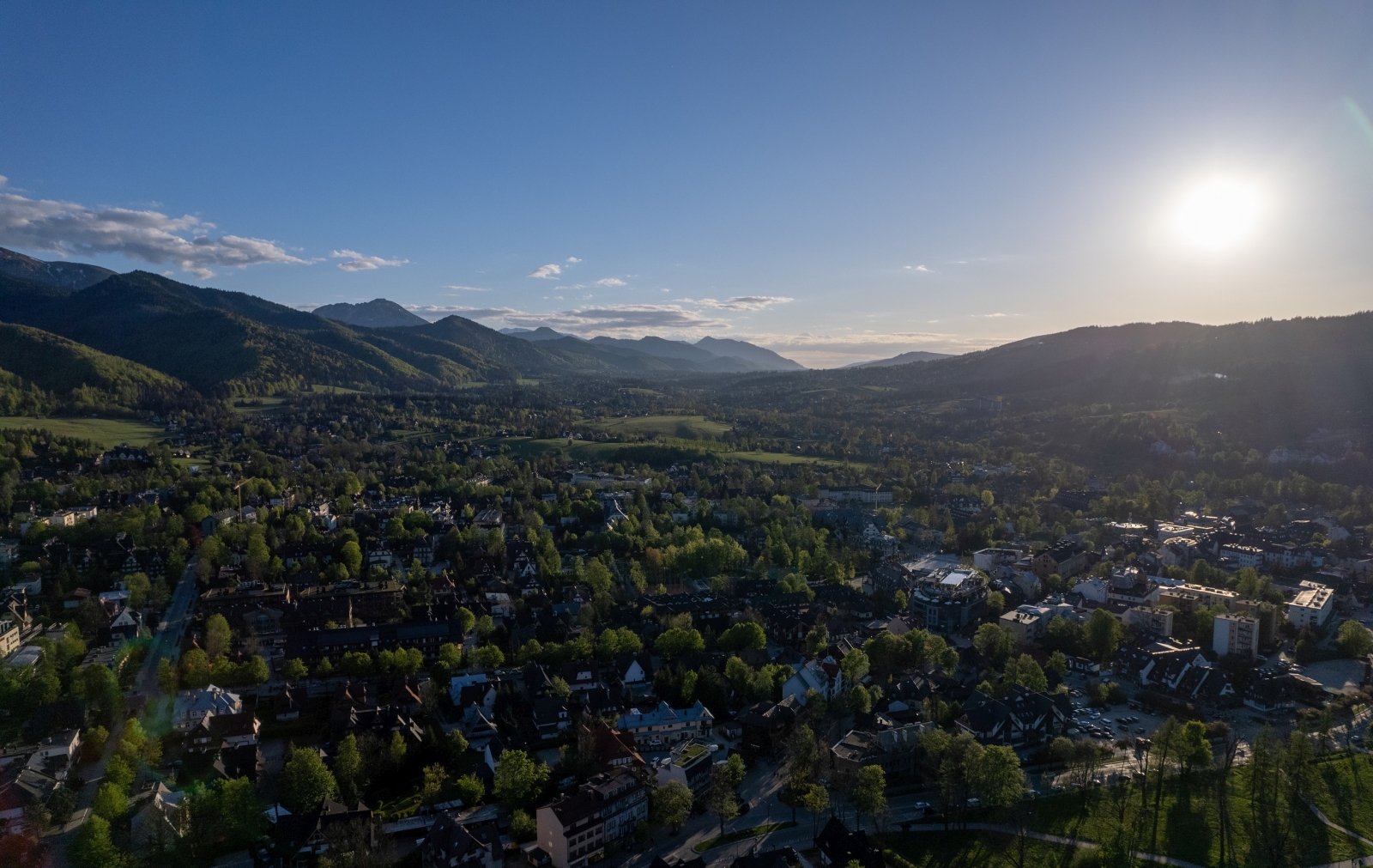 Podhale, widok na Tatry, 13.05.2024 r. Fot. Wiktoria Dyszy | IMGW-PIB