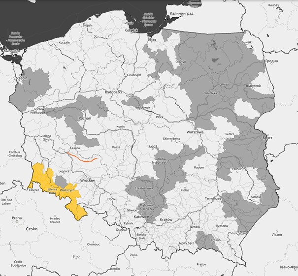 Ostrzeżenia hydrologiczne na dzień 22.08.2024 r.