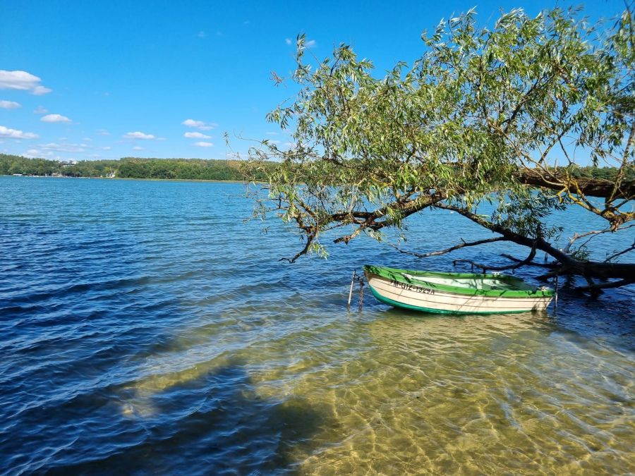 Jezioro Czos w Mrągowie. Fot. Agnieszka Oborska-Byczek