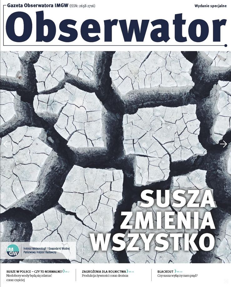 Obserwator IMGW - wydanie specjalne (okładka)