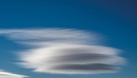 Chmury Altocumulus lenticularis w okolicach Śnieżki | Fot. Piotr Krzaczkowski | IMGW-PIB