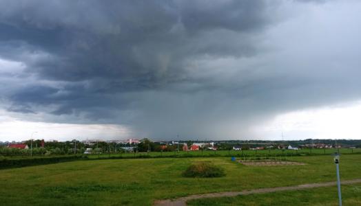 Burza nad Kaliszem, 23.05.2021 Fot. Adam Woźniak IMGW-PIB