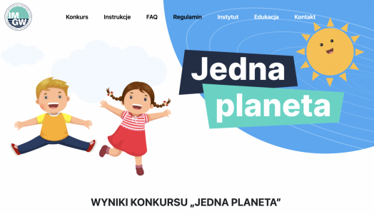 Konkurs IMGW-PIB „Jedna Planeta” rozstrzygnięty