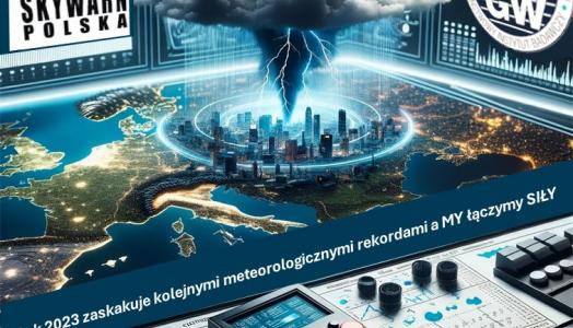 Rok 2023 zaskakuje kolejnymi meteorologicznymi rekordami, a MY łączymy SIŁY