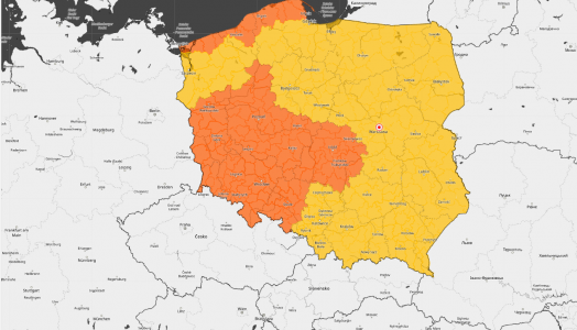 Prognoza pogody na okres przedświąteczny. Zagrożenia meteorologiczne.