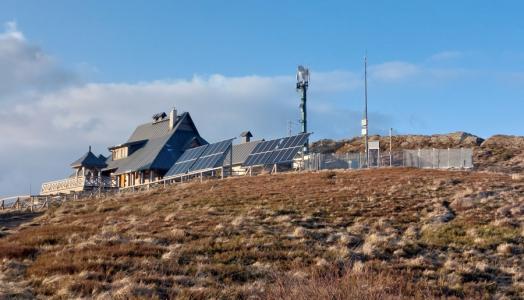 Stacja meteorologiczna IMGW-PIB Połonina Wetlińska, Fot. Wioletta Bogaczyk |IMGW-PIB