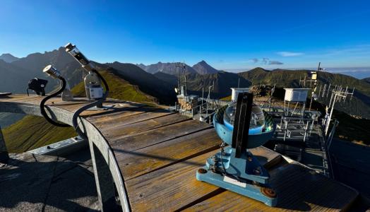 Wysokogórskie Obserwatorium Meteorologiczne na Kasprowym Wierchu, sierpień 2024 r. Fot. Michał Trzebunia | IMGW-PIB