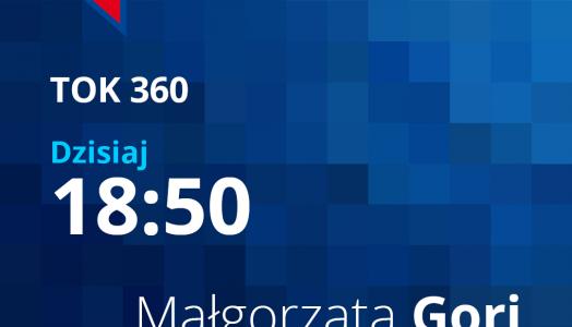 Zastępca dyrektora Centrum Hydologicznej Osłony Kraju Małgorzata Gori będzie gościem radia TOK FM w audycji „Tok36"