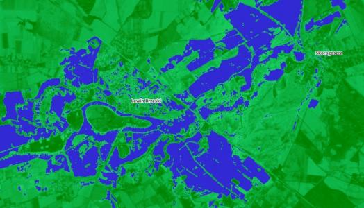 Zobrazowania satelitarne Copernicus w monitorowaniu sytuacji powodziowej