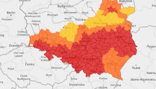 Komunikat IMGW-PIB o aktualnej i prognozowanej sytuacji synoptycznej i hydrologicznej