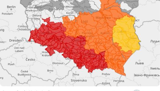 Komunikat IMGW-PIB o aktualnej i prognozowanej sytuacji synoptycznej i hydrologicznej