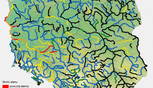 IMGW-PIB: Prognozowana sytuacja meteorologiczna i hydrologiczna. Termin opracowania: 04.10.2024 godz. 14:00