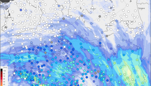 Prognozowana sytuacja meteorologiczna i hydrologiczna Termin opracowania: 06.10.2024 godz. 14:00