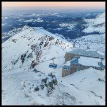 Widok z Kasprowego Wierchu, 07.03.2021 r. Fot. Łukasz Chmura | IMGW-PIB