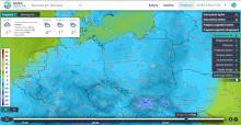 Temperatura powietrza w środę 07.04.2021 w Europie.