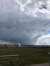 Cumulonimbus capillatus w Łebie, 05.05.2021 r. Fot. Iwona Wodowska | IMGW-PIB Łeba