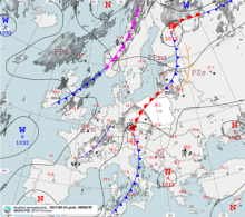 Mapa synoptyczna IMGW-PIB