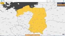 4-dniowa prognoza niebezpiecznych zjawisk meteorologicznych. Uwaga na opady marznące a w niedzielę dodatkowo na intensywne opady śniegu w woj. lubelskim. | https://meteo.imgw.pl/