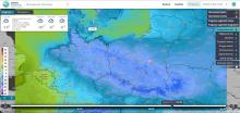 Zimna arktyczna masa powietrza oraz prognozowane spadki temperatury.