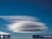 Chmury Altocumulus lenticularis w okolicach Śnieżki | Fot. Piotr Krzaczkowski | IMGW-PIB