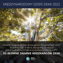 IMGW-PIB: 22 kwietnia – Międzynarodowy Dzień Ziemi 