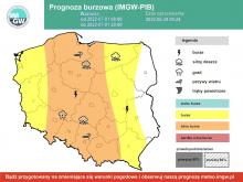 Męczący i niebezpieczny upał skończy się gwałtownymi burzami – piątek (1 lipca) przyniesie bardzo dynamiczną pogodę