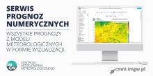 Wystartował nowy serwis prognoz numerycznych Centrum Modelowania Meteorologicznego IMGW-PIB 