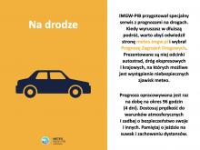 Dekalog wakacyjny IMGW-PIB: Na drodze