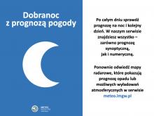 Dekalog wakacyjny IMGW-PIB: Dobranoc z prognozą pogody 