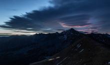 Chmury Altocumulus nad Świnicą, Tatry, 30.10.2022 r. Fot. Witek Kaszkin | IMGW-PIB