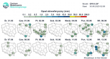 Prognoza opadów deszczu na najbliższe 14 dni (31.05-13.06.2023 r.) wg modelu GFS. | meteo.imgw.pl