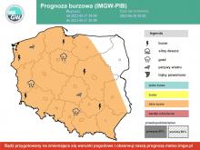 Prognoza burz na jutro 21.06.2023 r. | https://meteo.imgw.pl/ | https://www.facebook.com/burzaalertimgw 