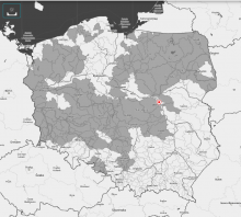 Ostrzeżenia przed suszą hydrologiczną (kolor szary) 27.07.2023 r.