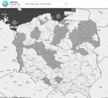 Ostrzeżenia przed suszą hydrologiczną (kolor szary) 07.09.2023 r.